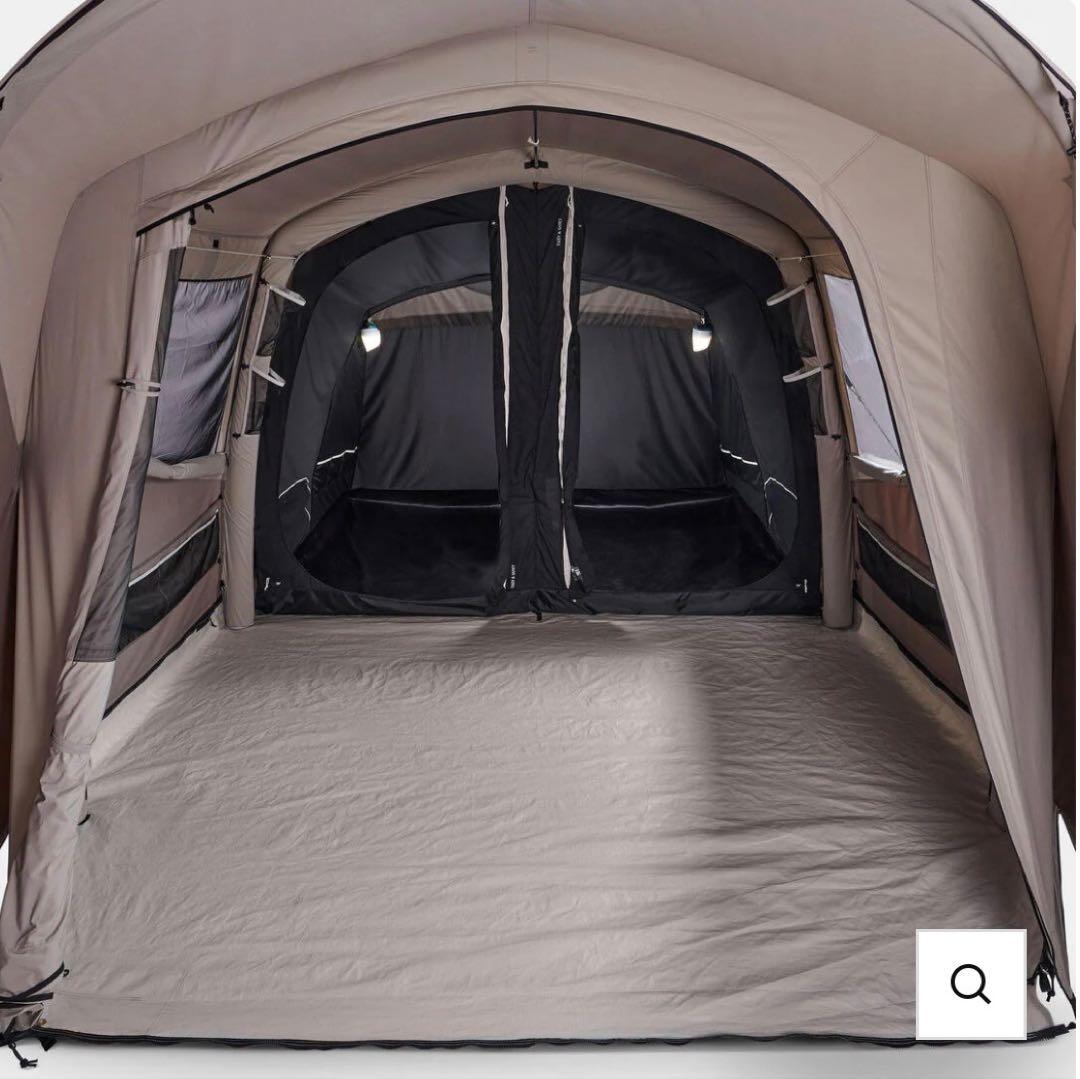 ケシュアエアテント　ドーム型　ベージュ