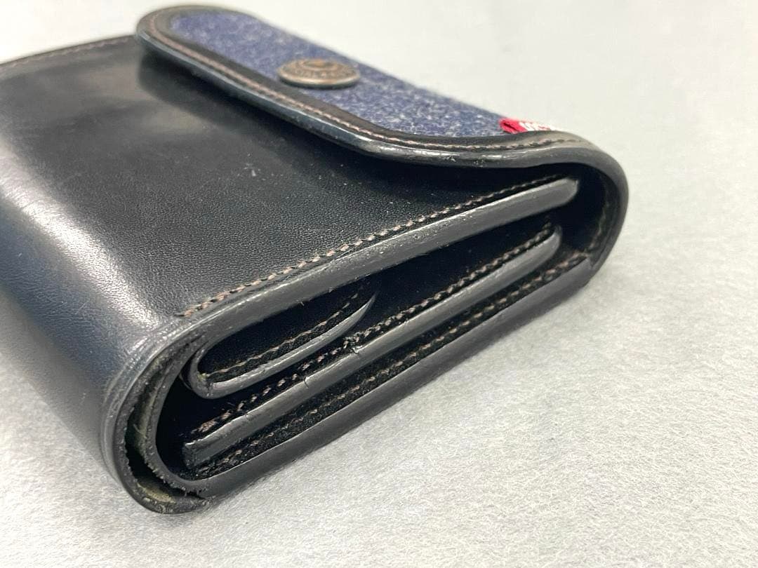 WILDSWANS WAREHOUSE コラボ 旧ロゴ 3つ折り財布・ENO