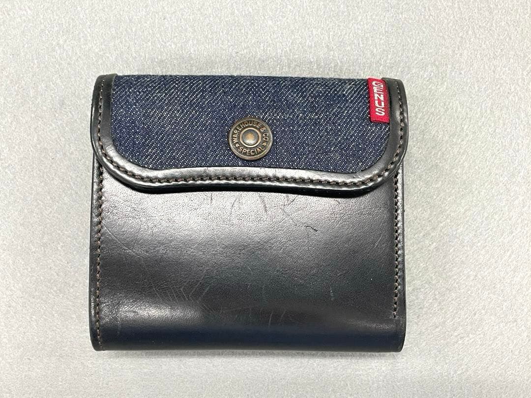 WILDSWANS WAREHOUSE コラボ 旧ロゴ 3つ折り財布・ENO