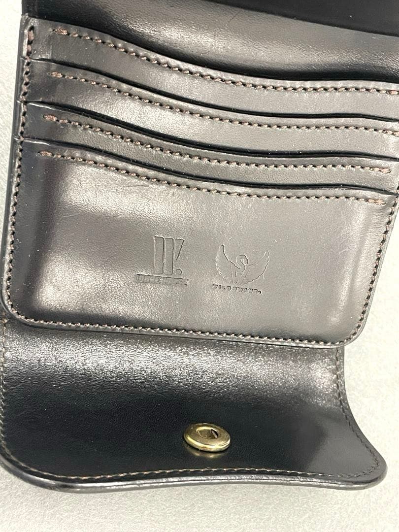 WILDSWANS WAREHOUSE コラボ 旧ロゴ 3つ折り財布・ENO