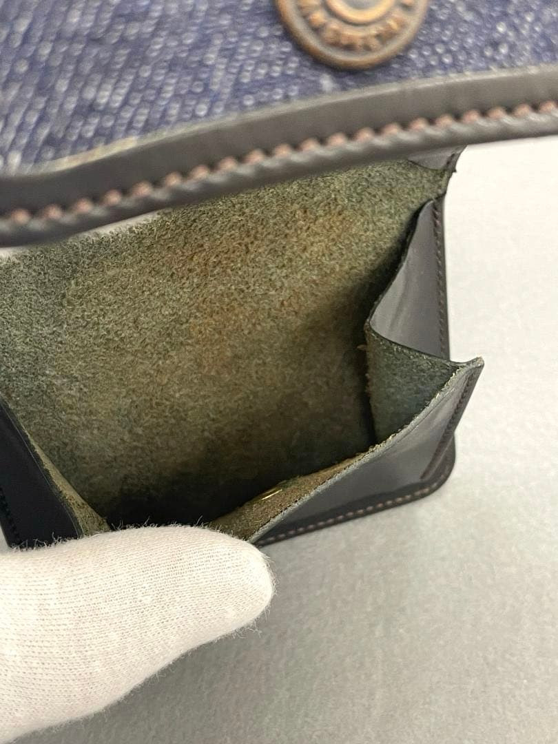 WILDSWANS WAREHOUSE コラボ 旧ロゴ 3つ折り財布・ENO