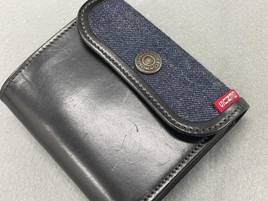 WILDSWANS WAREHOUSE コラボ 旧ロゴ 3つ折り財布・ENO