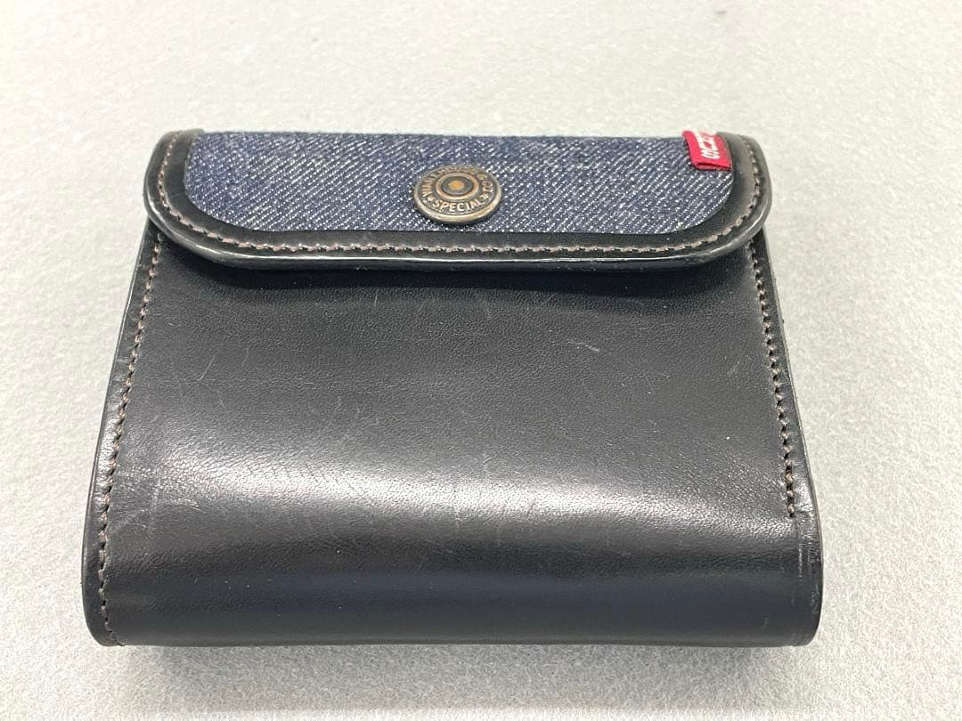 WILDSWANS WAREHOUSE コラボ 旧ロゴ 3つ折り財布・ENO
