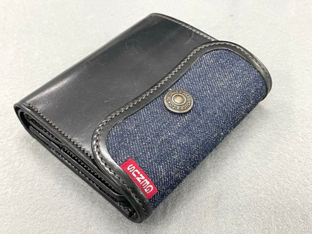 WILDSWANS WAREHOUSE コラボ 旧ロゴ 3つ折り財布・ENO