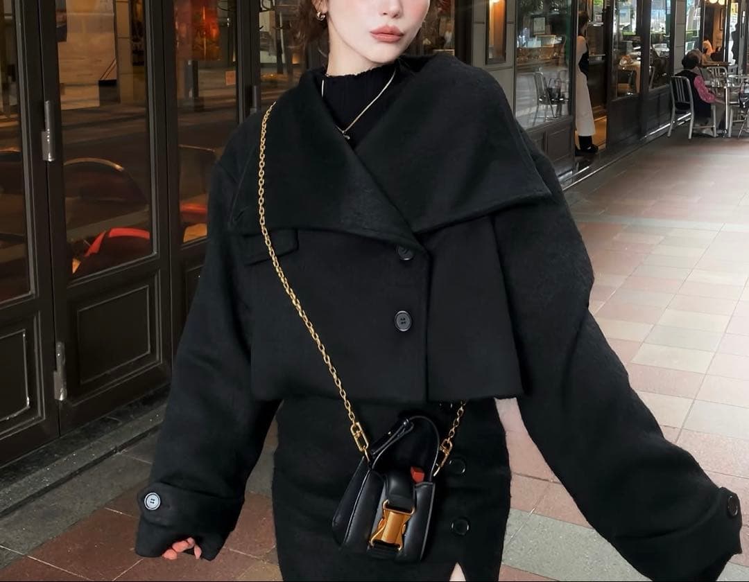 【mi】DIANTE シャギーコート