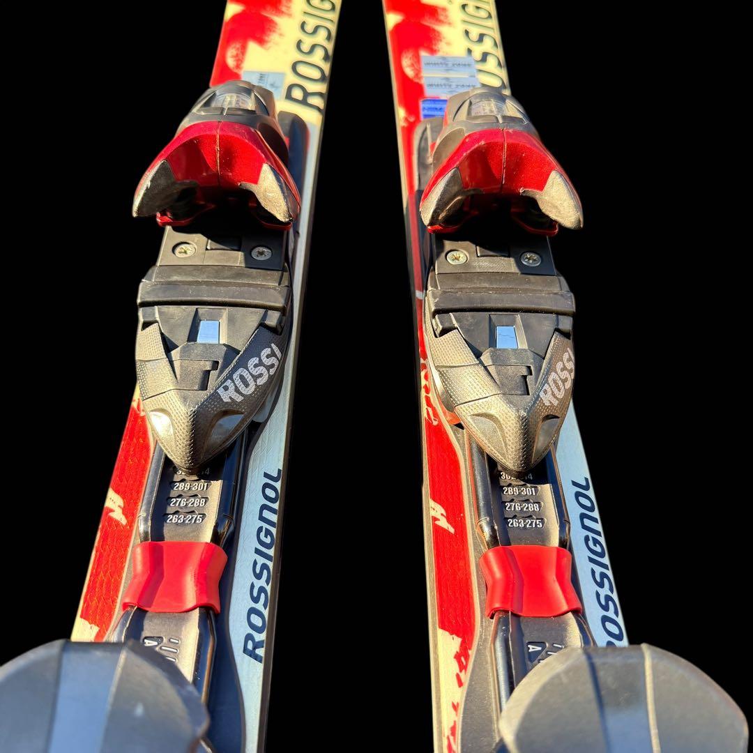 【美品】ROSSIGNOL DEMO Y 152 スキー板　ビンディング付き