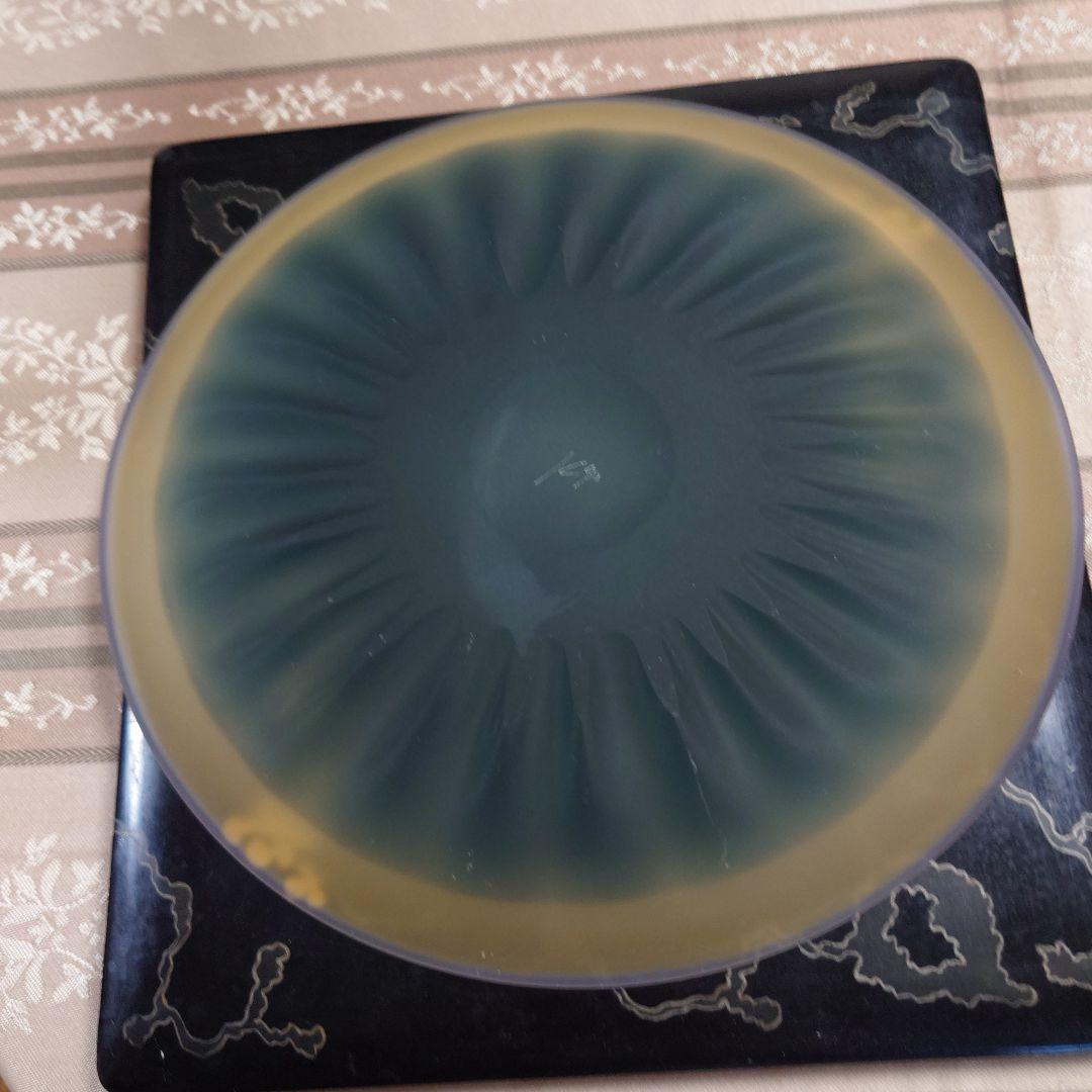 石井康治氏ガラス中皿