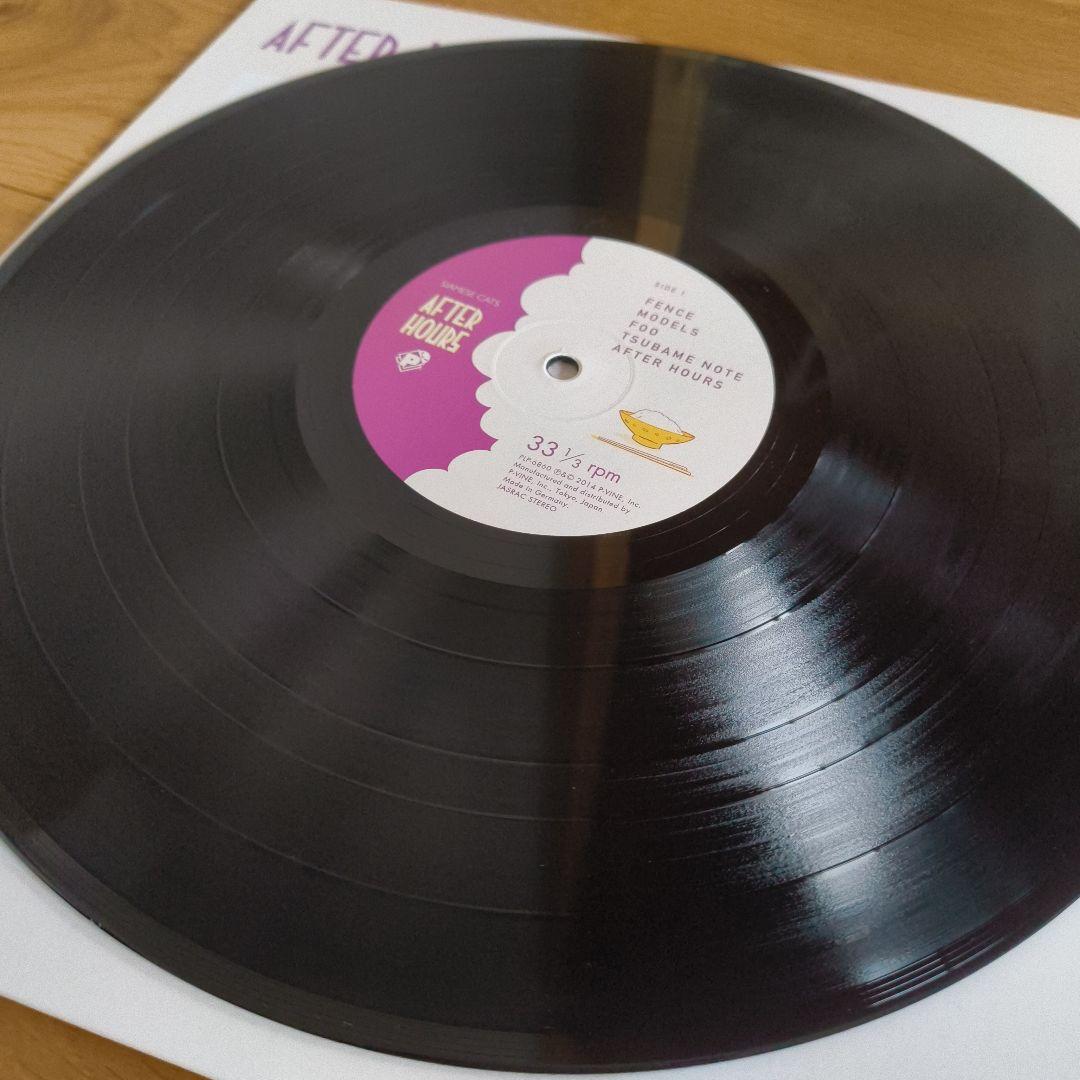 シャムキャッツ　AFTER HOURS　LP　中古美品