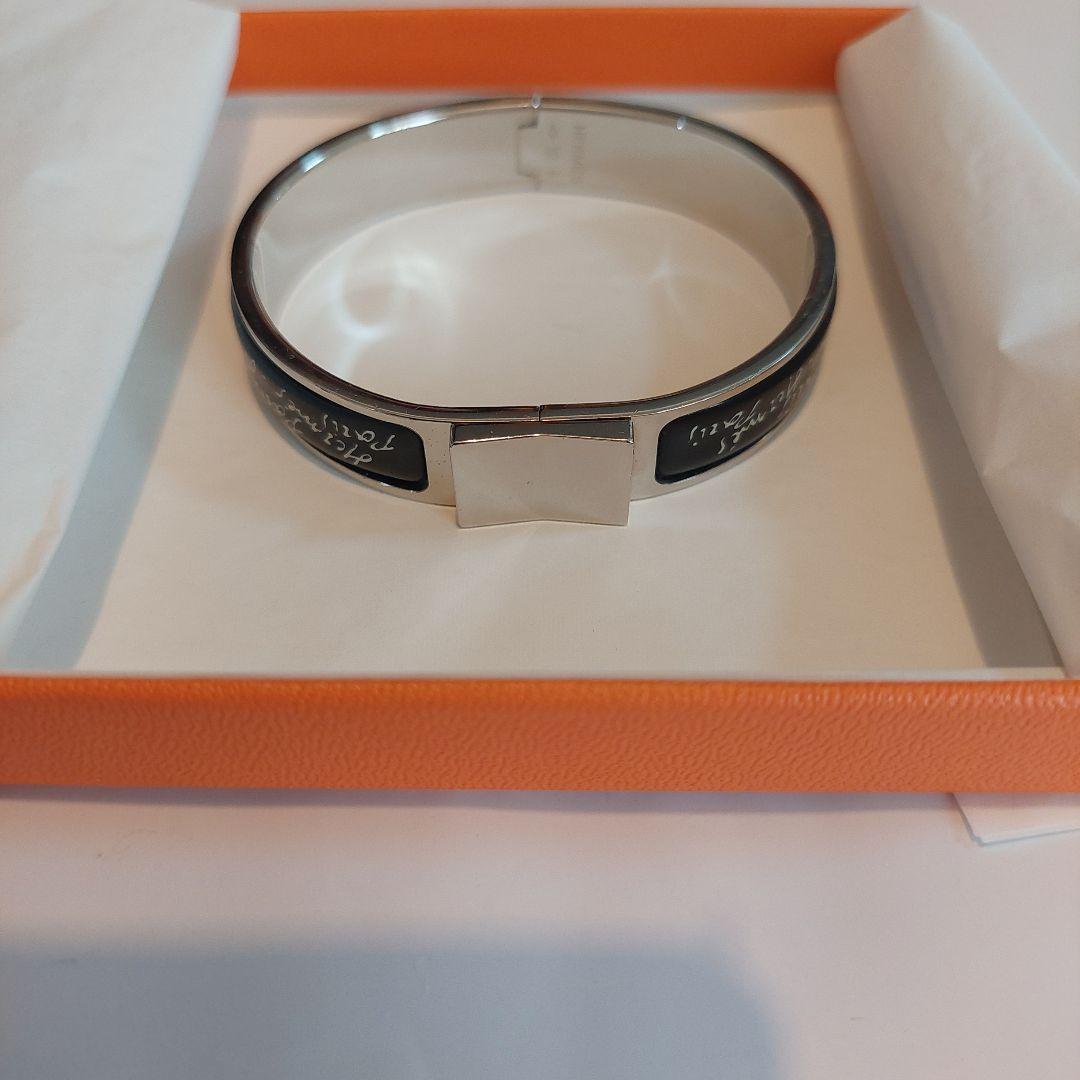 エルメス バングル　HERMES エマイユ　PM　美品