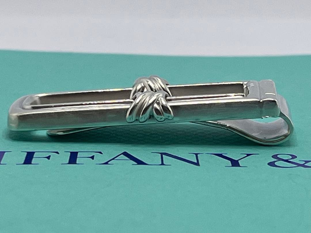 c529 希少　ティファニー　1995 シグネチャー　マネークリップ　925