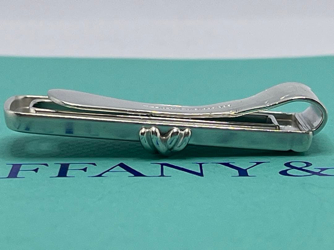 c529 希少　ティファニー　1995 シグネチャー　マネークリップ　925
