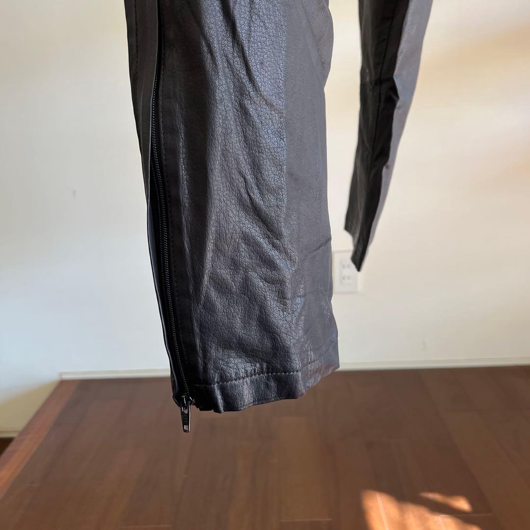 COMOLI コモリ John別注 レザードローストリングパンツ　3