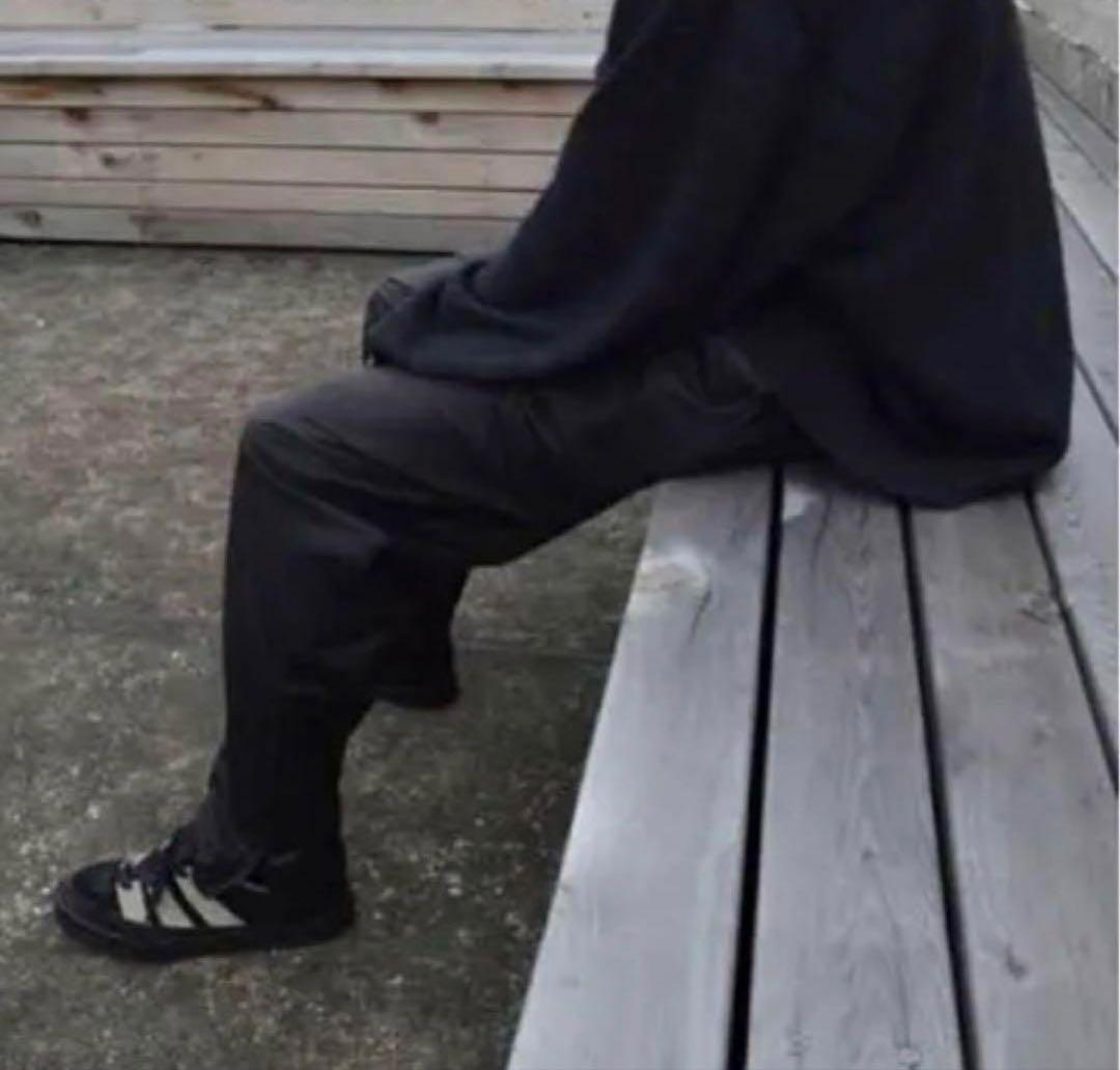 COMOLI コモリ John別注 レザードローストリングパンツ　3