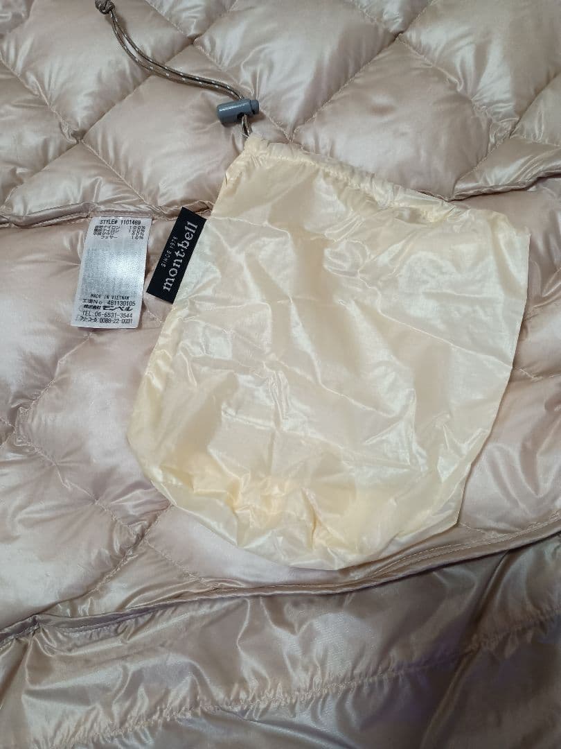 mont-bell スペリオダウンベストアイボリー L