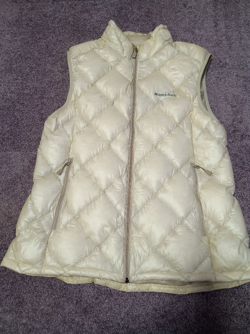 mont-bell スペリオダウンベストアイボリー L