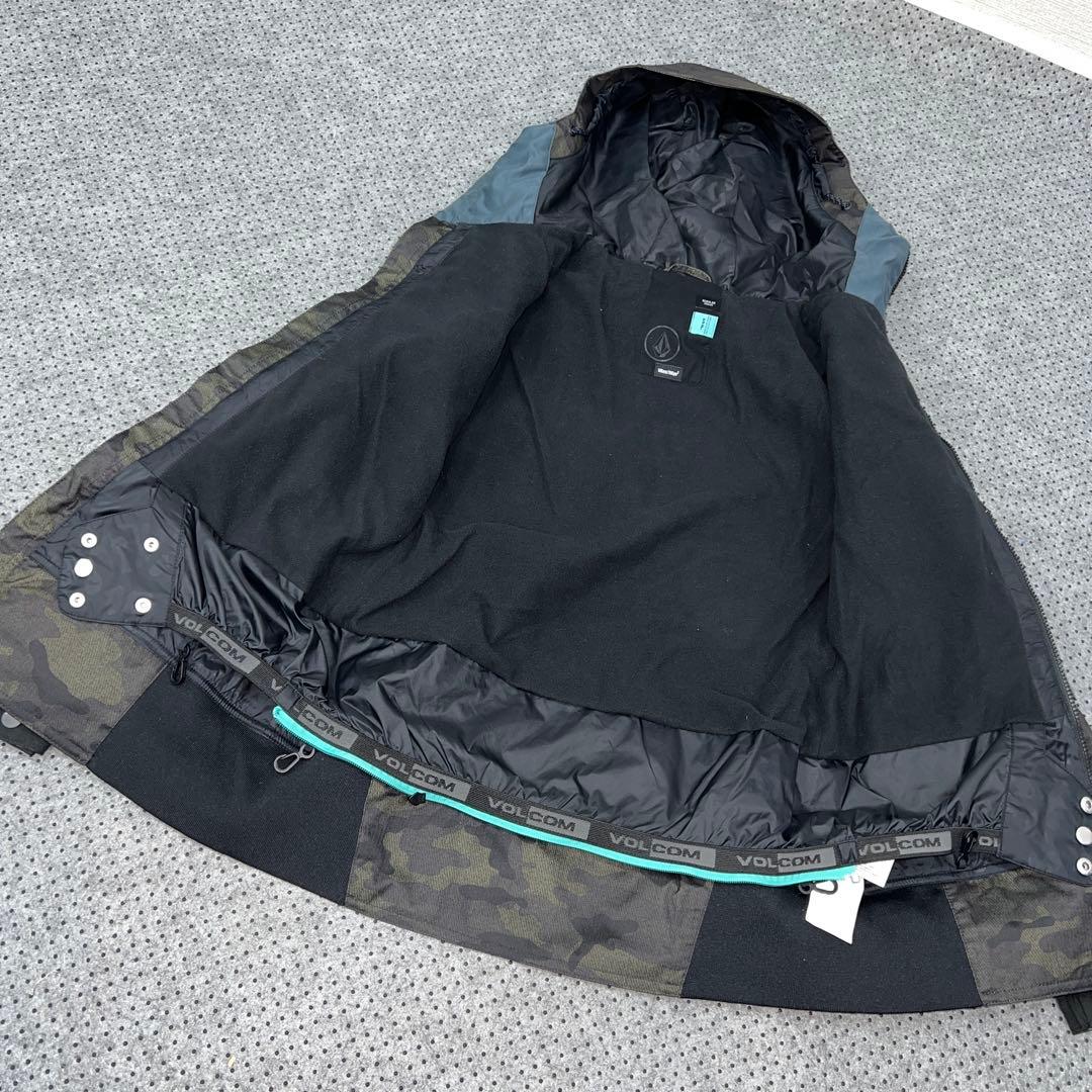 数回使用 VOLCOM ROXY レディース スノーボードウェアセット SM