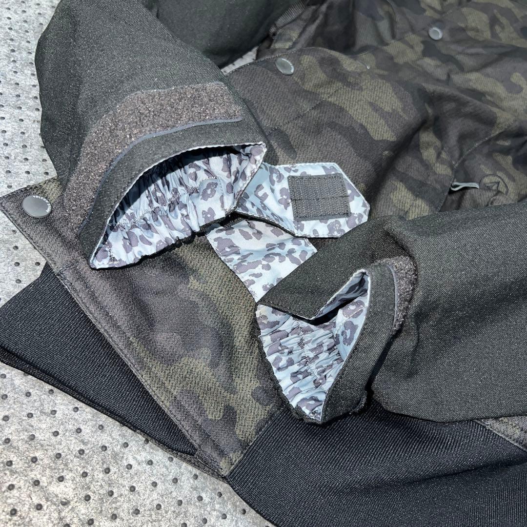 数回使用 VOLCOM ROXY レディース スノーボードウェアセット SM