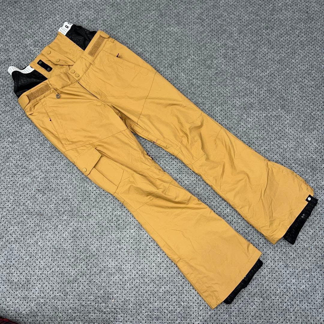 数回使用 VOLCOM ROXY レディース スノーボードウェアセット SM