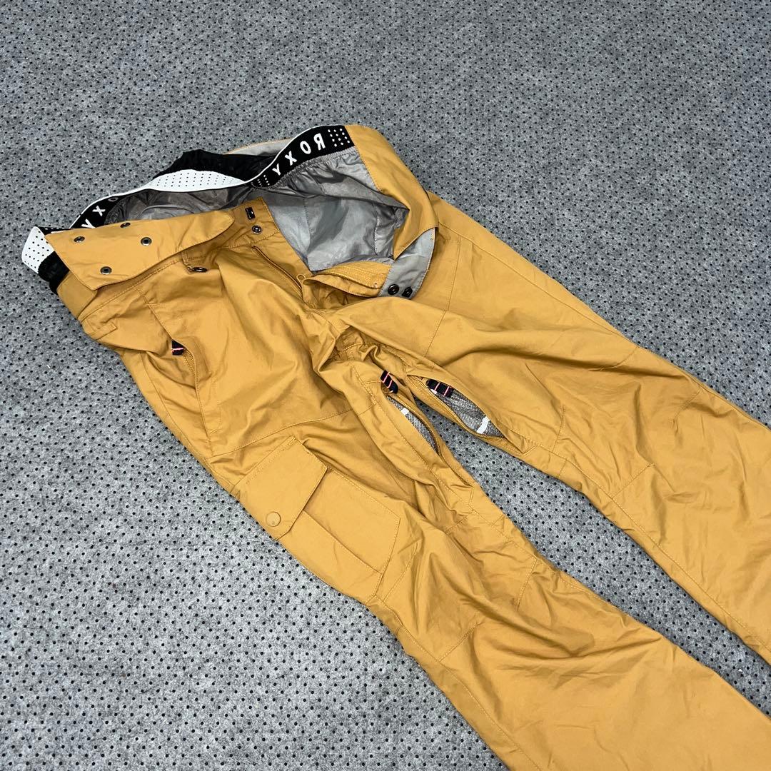 数回使用 VOLCOM ROXY レディース スノーボードウェアセット SM
