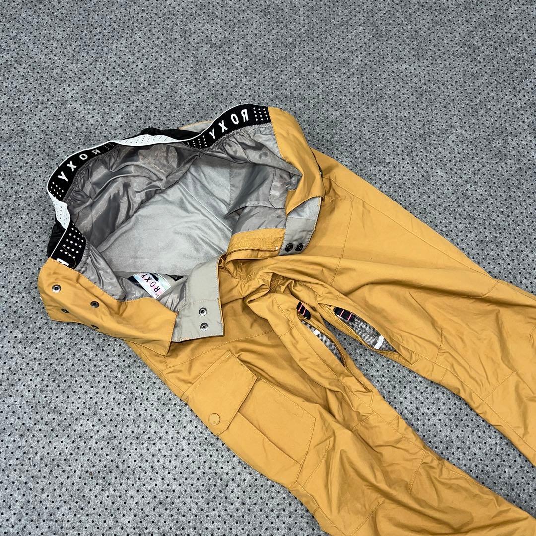 数回使用 VOLCOM ROXY レディース スノーボードウェアセット SM