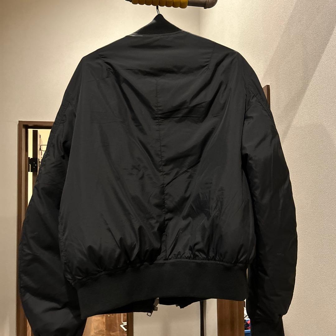 MUJILabo ＭＡ－１ダウンブルゾン 紳士M黒