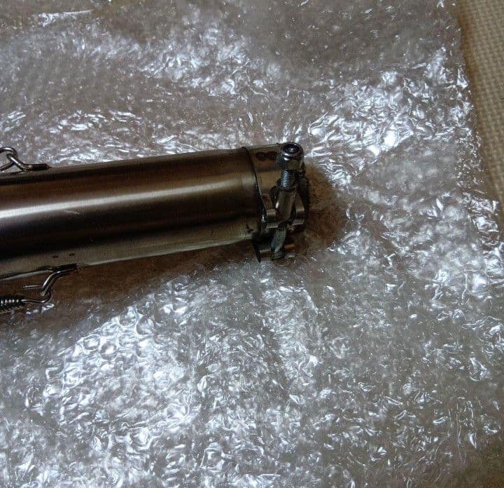 CB400SF LCI製 スリップオン　マフラー