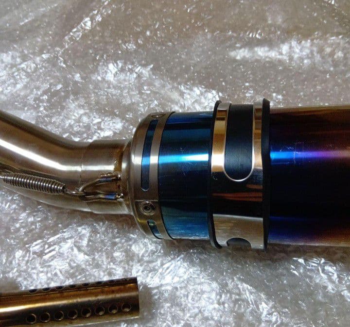 CB400SF LCI製 スリップオン　マフラー