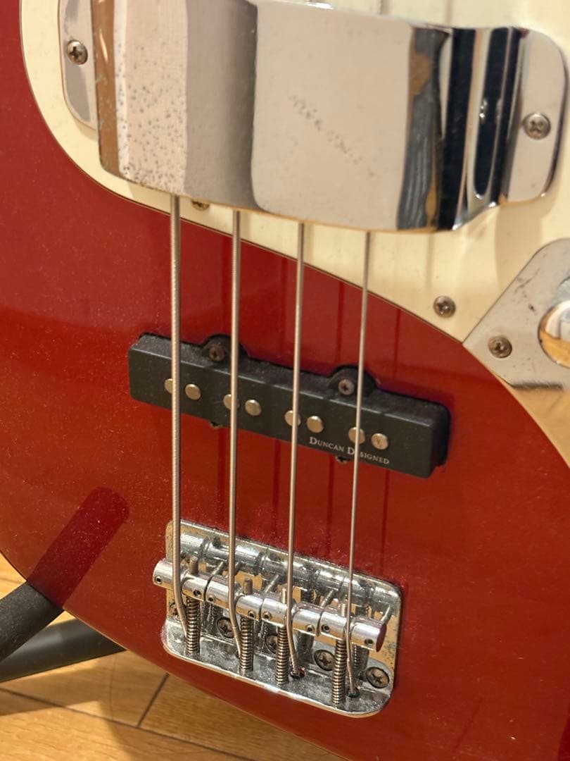 siotaro74　Squier Jazz Bass レッド