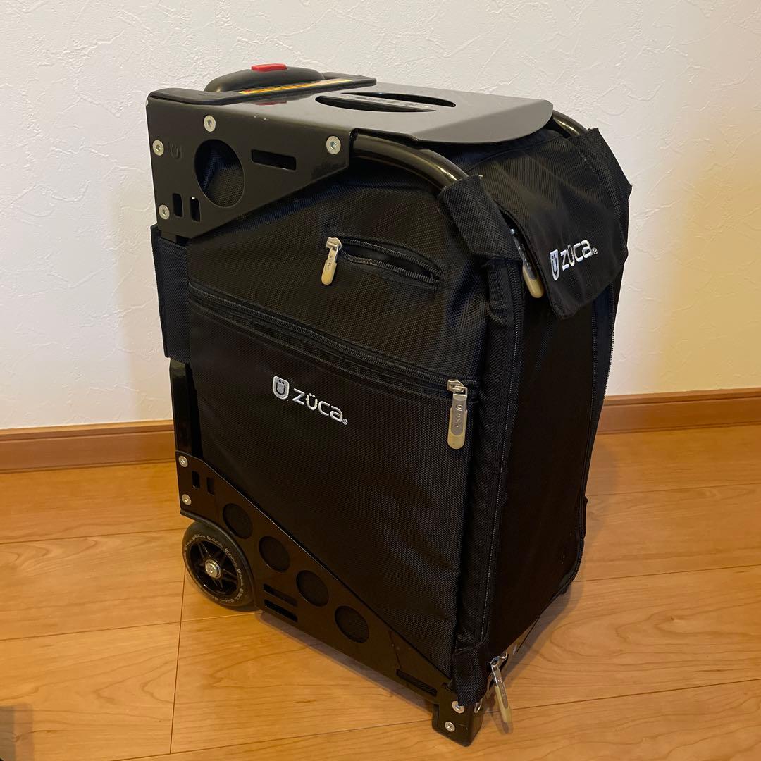 【即日発送】ZÜCA キャリーケース黒カバー&インナー5個付