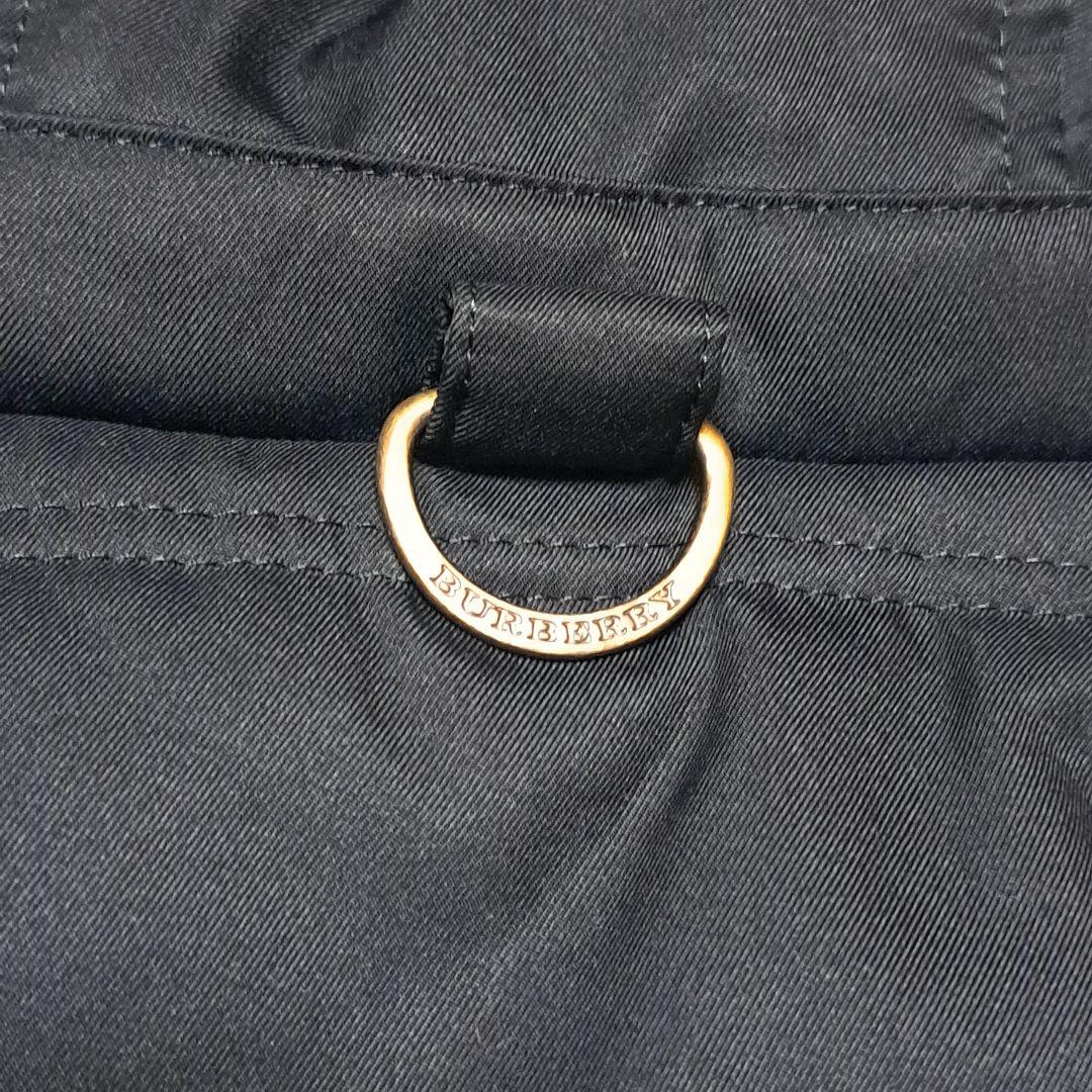 【極美品】バーバリーロンドン ベスト ノバチェック フォックスファー Sサイズ