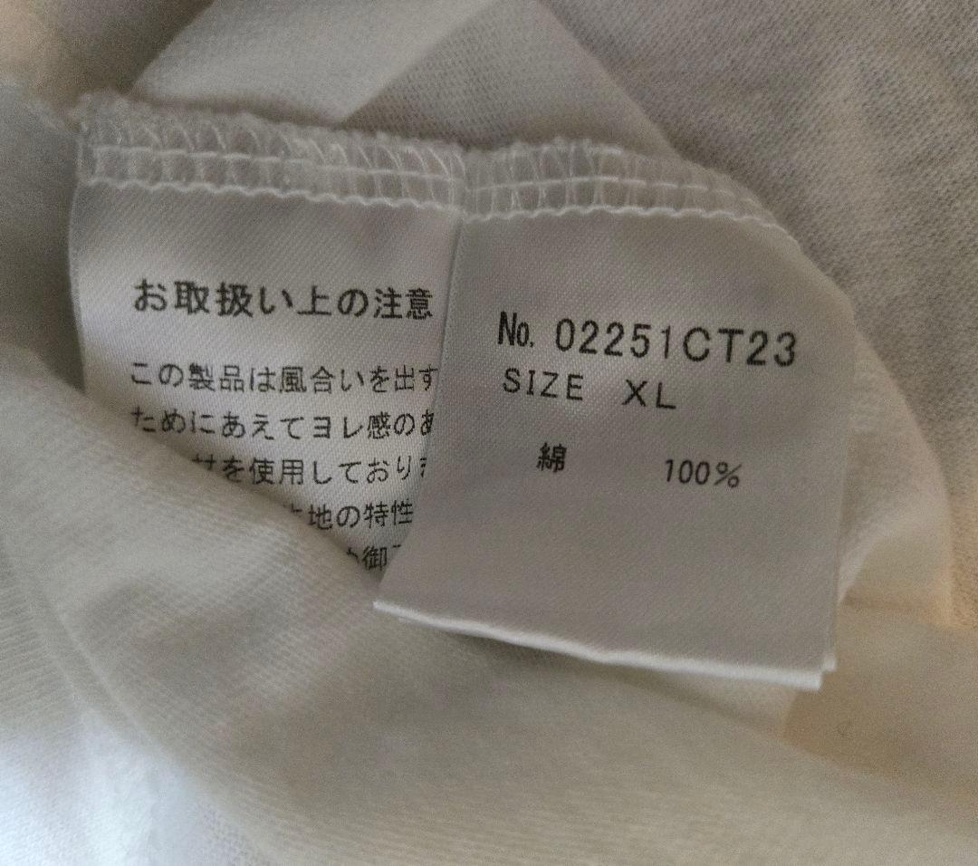 【未使用タグ付き】HYSTERIC GLAMOUR 2025SS TシャツXL