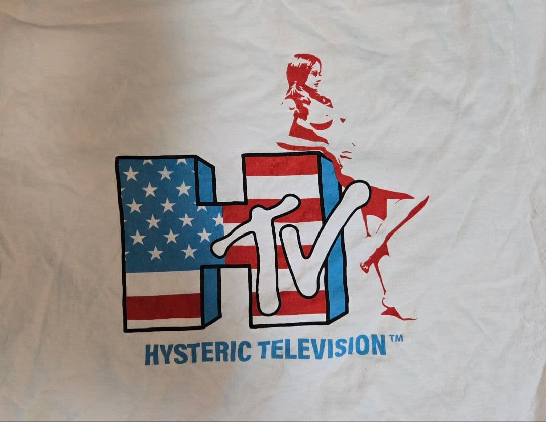 【未使用タグ付き】HYSTERIC GLAMOUR 2025SS TシャツXL