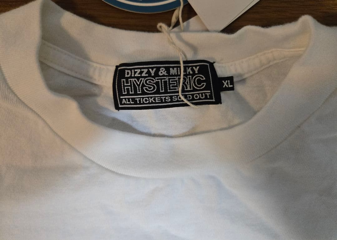 【未使用タグ付き】HYSTERIC GLAMOUR 2025SS TシャツXL
