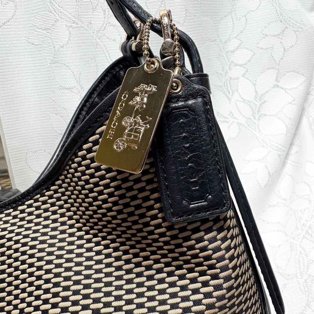 【美品】COACH コーチ マディソン ハンドバッグ A4 大容量 上品