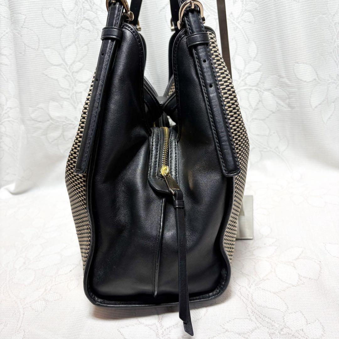 【美品】COACH コーチ マディソン ハンドバッグ A4 大容量 上品