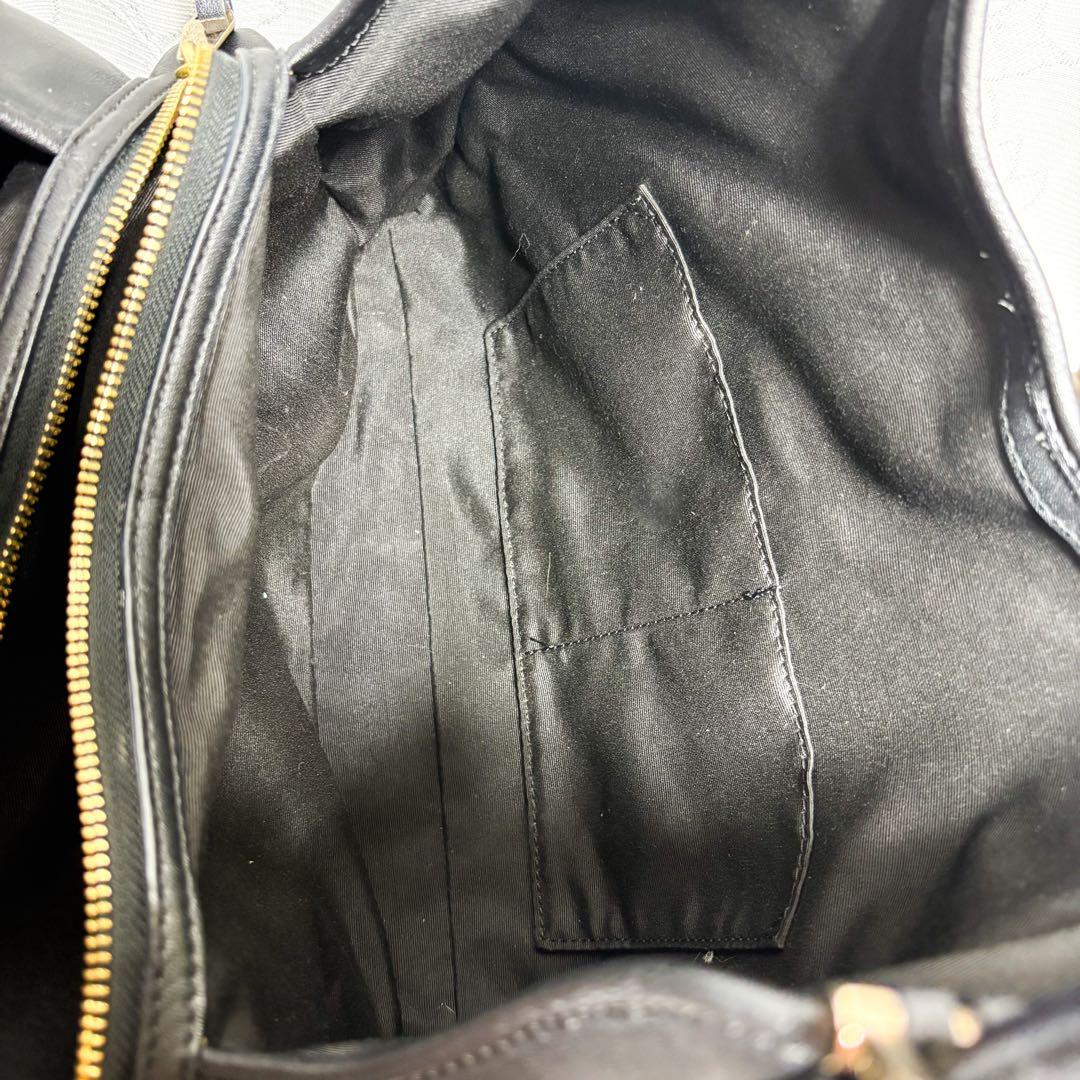 【美品】COACH コーチ マディソン ハンドバッグ A4 大容量 上品