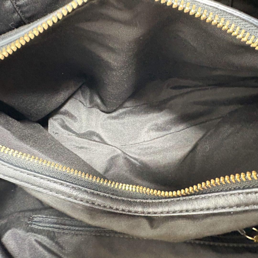 【美品】COACH コーチ マディソン ハンドバッグ A4 大容量 上品