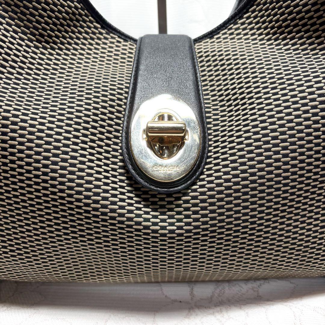 【美品】COACH コーチ マディソン ハンドバッグ A4 大容量 上品
