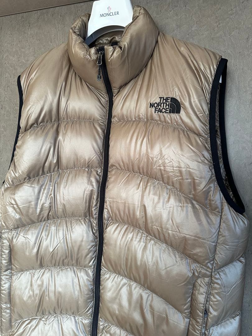 未使用に近い ノースフェイス ダウンベストアコンカグアND92452 XL