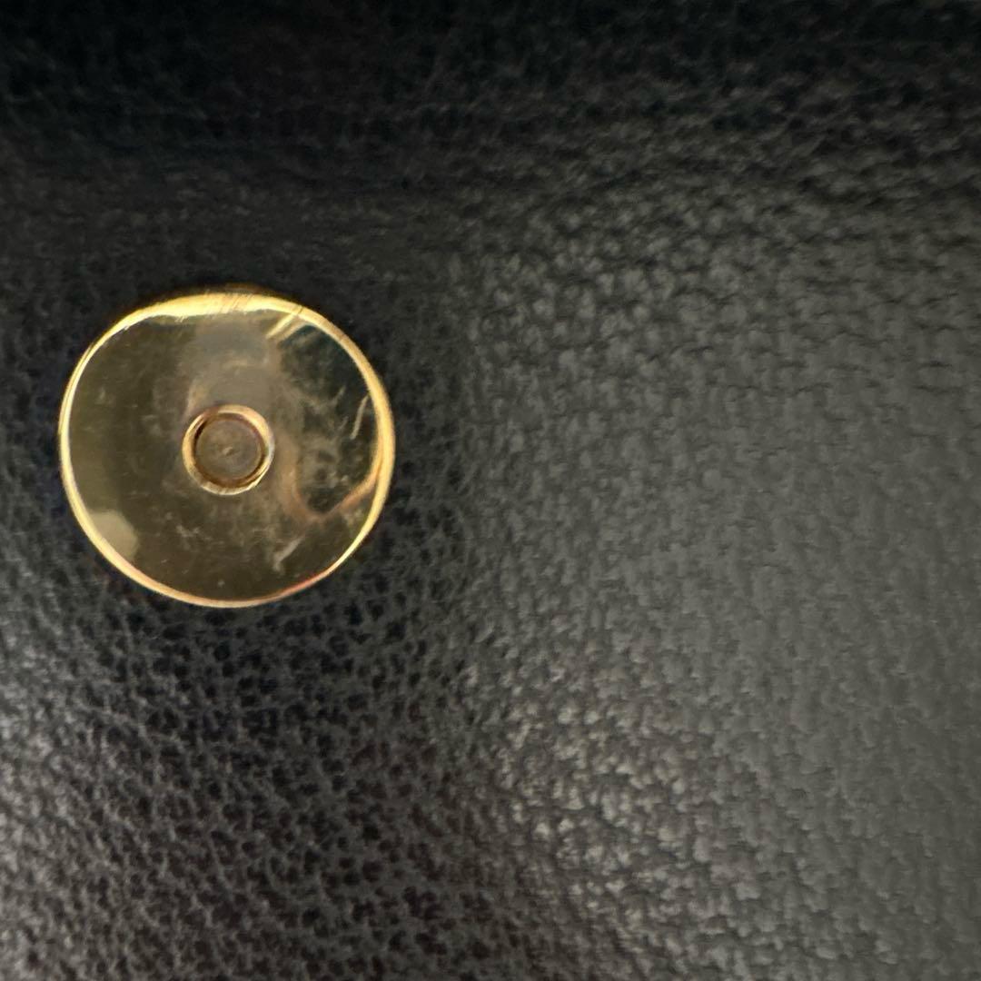 GUCCI グッチ バンブー ワンショルダー ゴールド金具 レザー ブラック