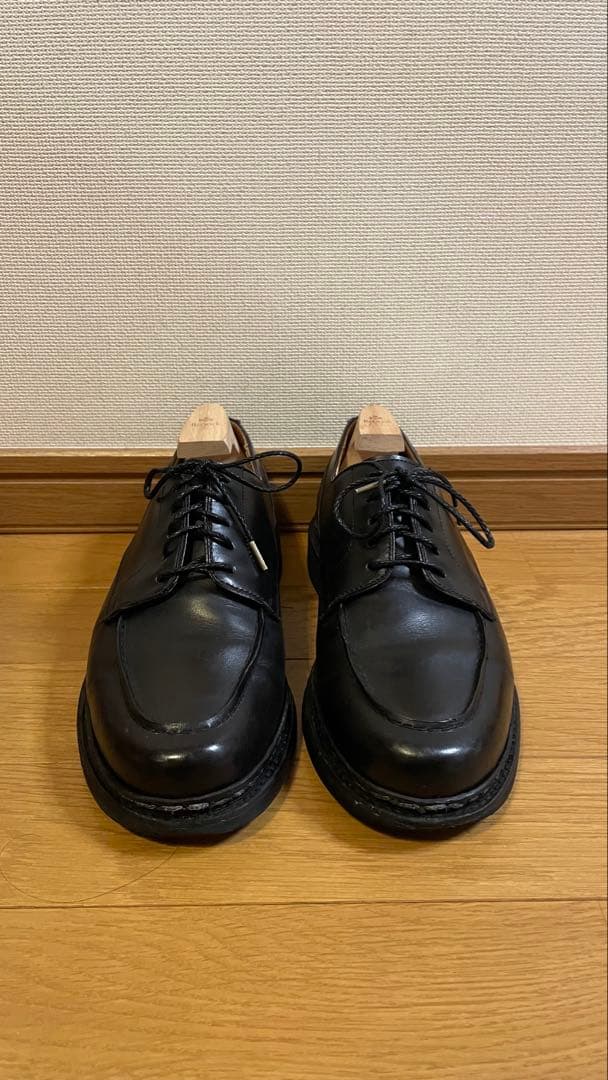 Berwick ブラック ドレスシューズ　Uチップ　6ハーフ 25.5cm