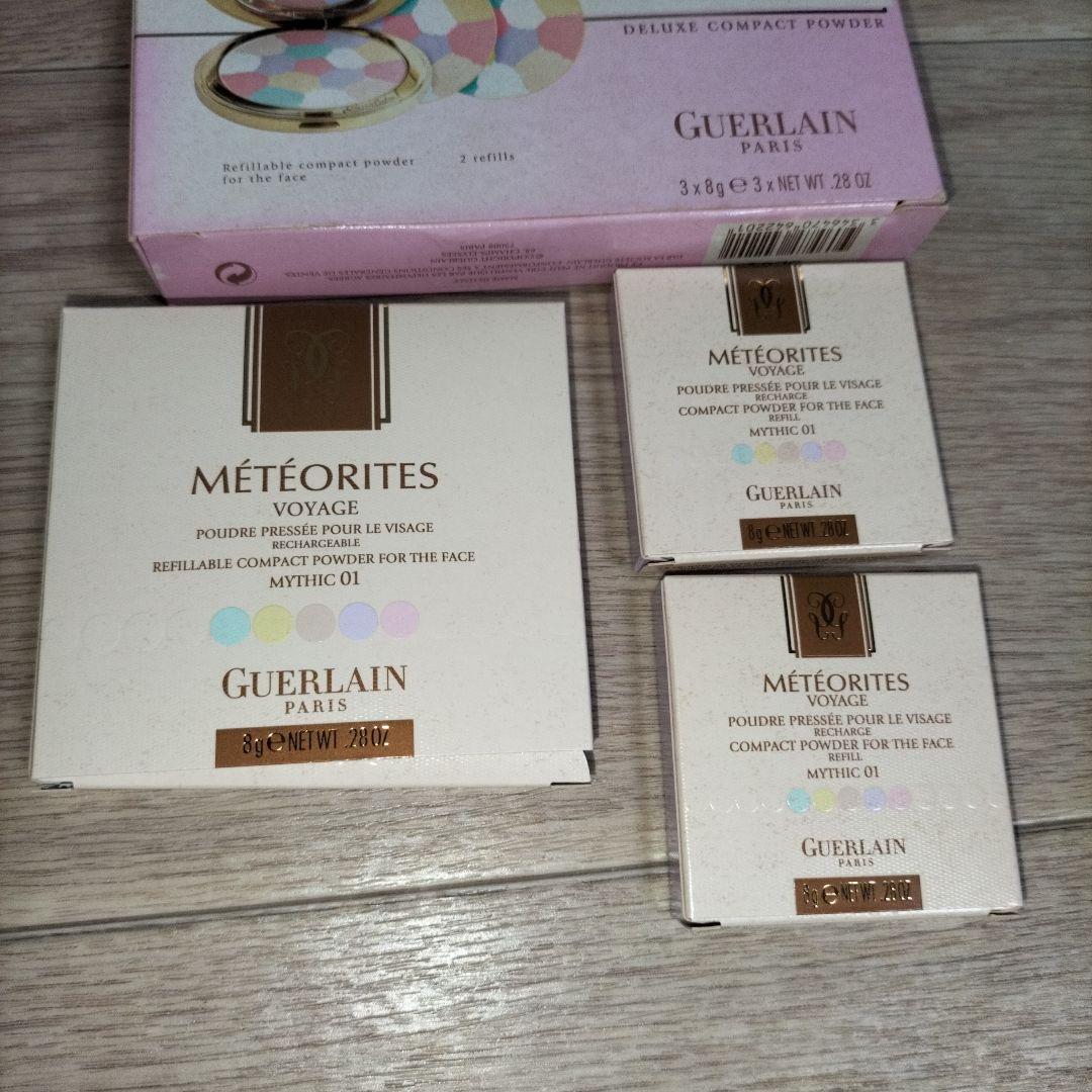 未使用　ゲラン　メテオリット　ヴォワイヤージュ　コンパクト　フェイスパウダー