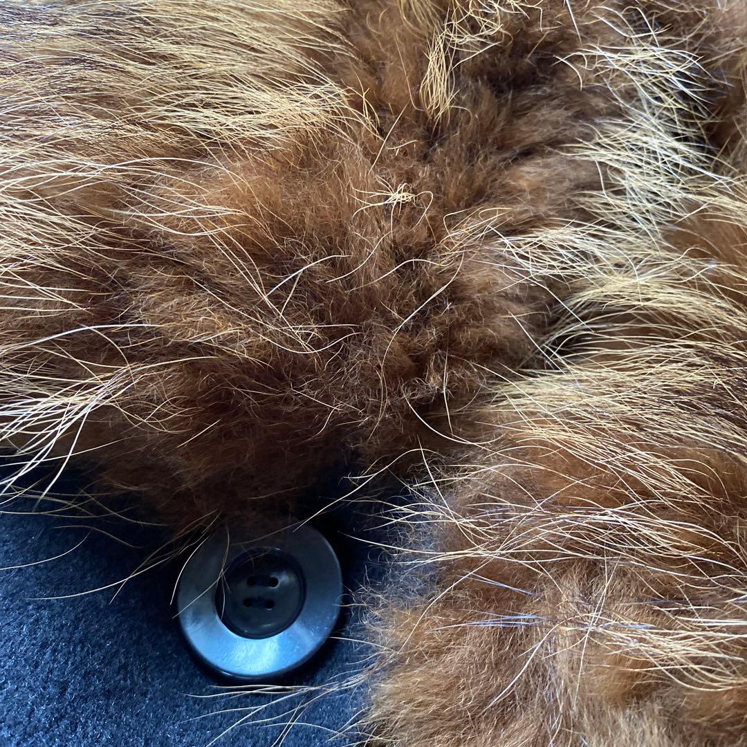 合馬さま専用Givenchy ブラック ファー襟 黒