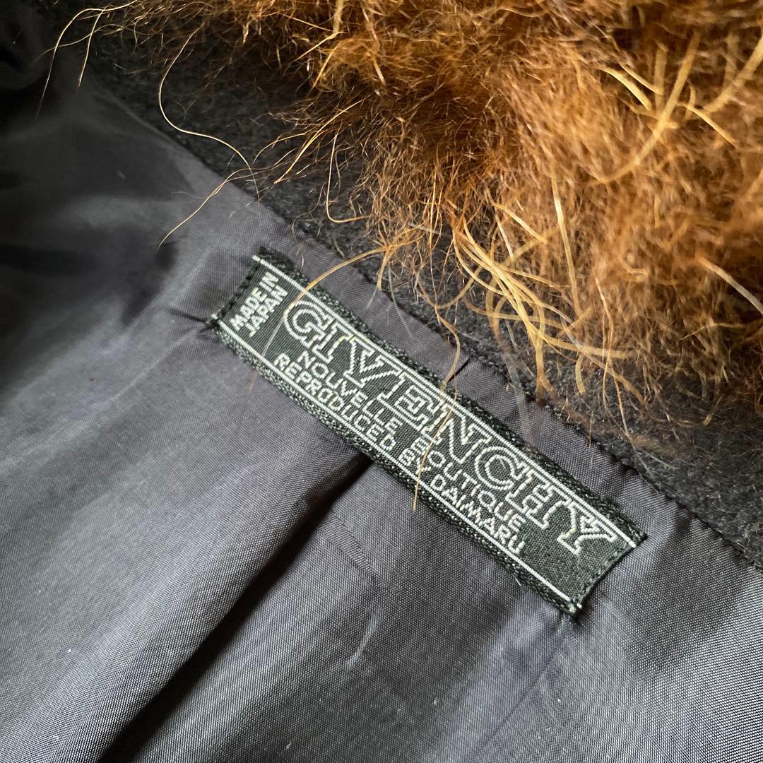合馬さま専用Givenchy ブラック ファー襟 黒