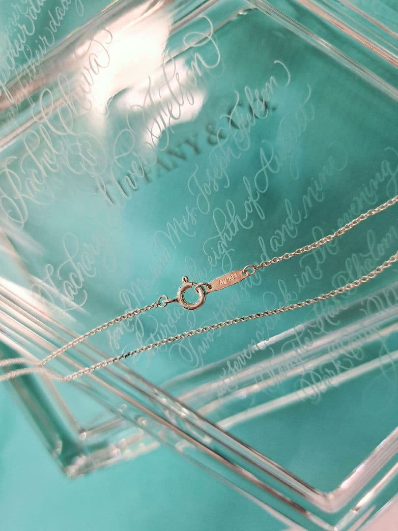 ティファニー スターリング シルバー チェーン ネックレス 41cm