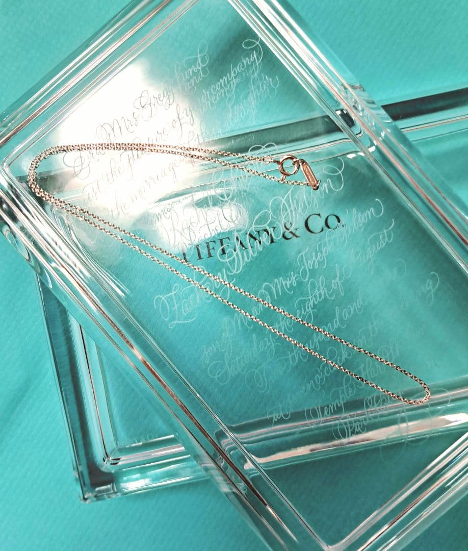 ティファニー スターリング シルバー チェーン ネックレス 41cm