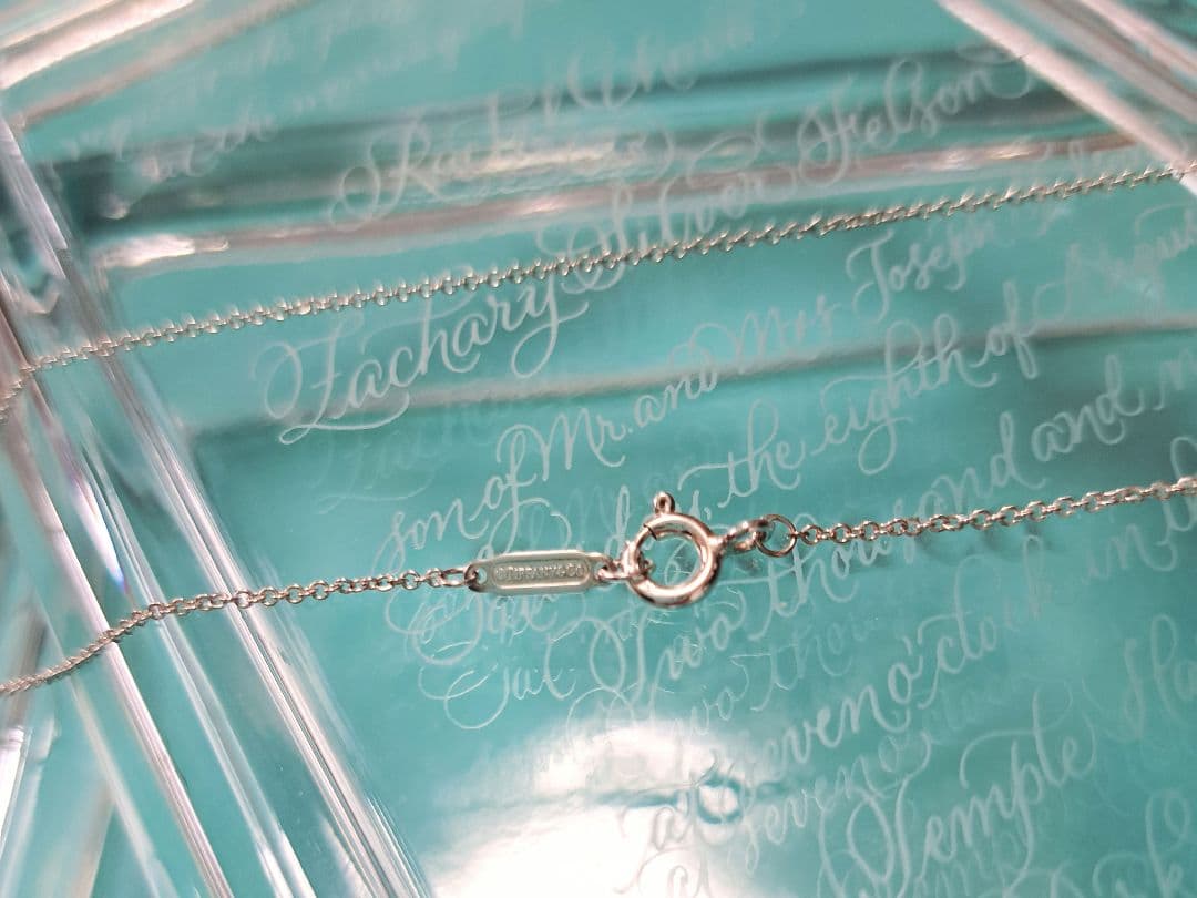 ティファニー スターリング シルバー チェーン ネックレス 41cm