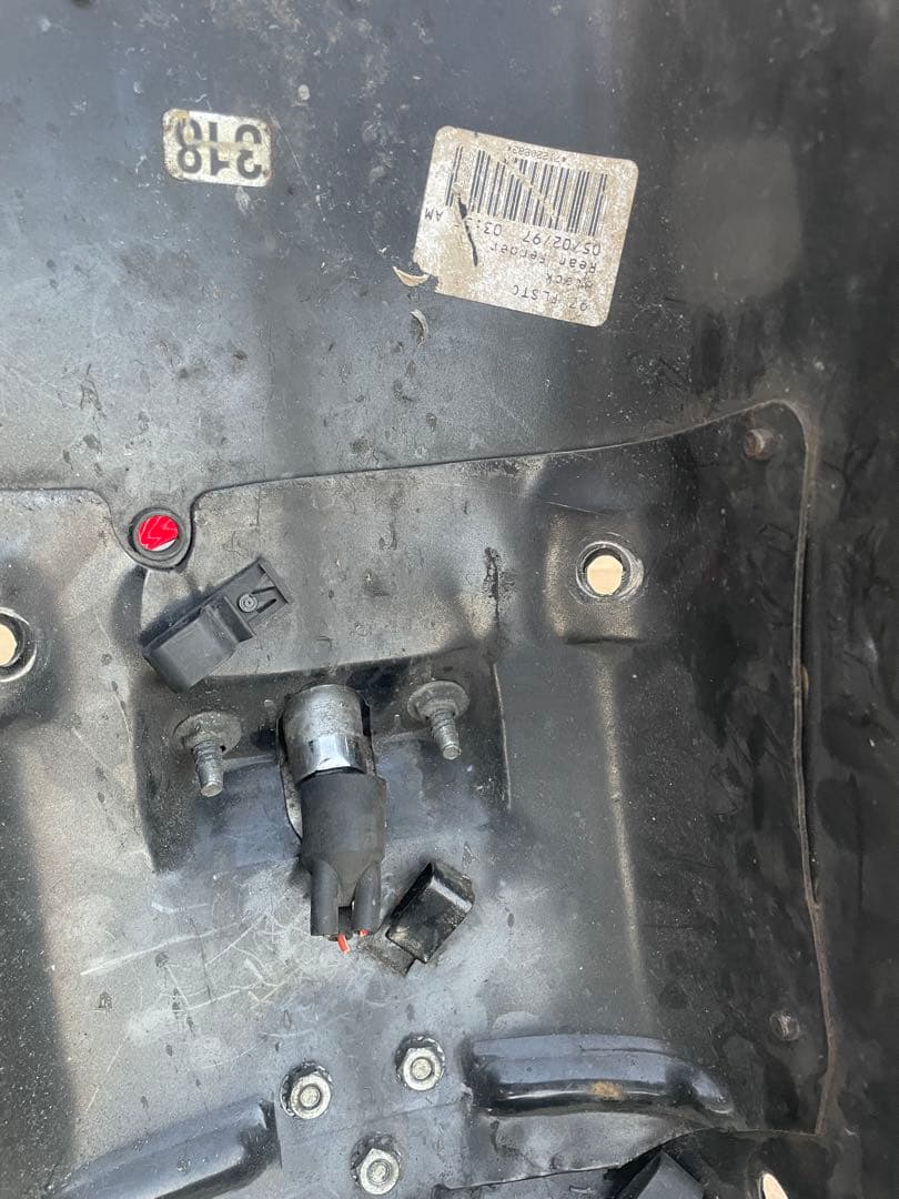 1997年FLSTC純正リアフェンダー