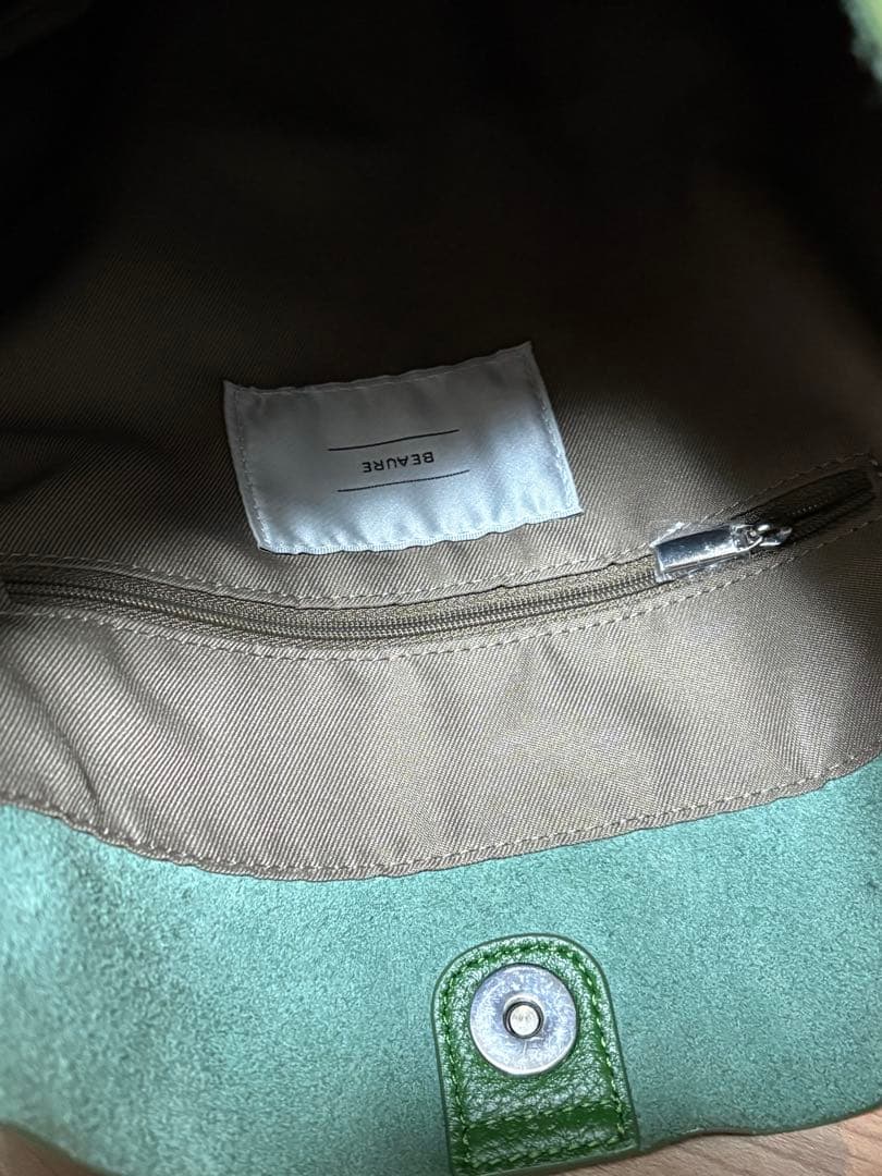 BEAURE Ray BEAMS 別注　2WAY トートバッグ　グリーン