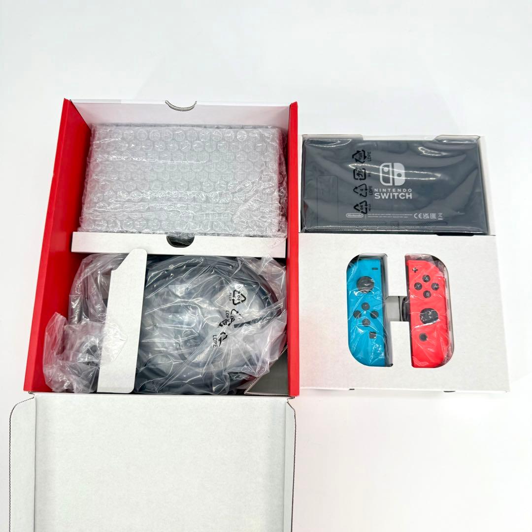 新品 Nintendo Switch 本体 青赤 Joy-Con